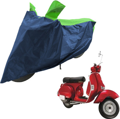 RiderShine Two Wheeler Cover for LML(Star Euro 150, Blue, Green)