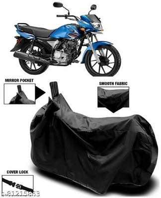 KEDIT Two Wheeler Cover for Yamaha(Saluto RX, Black)