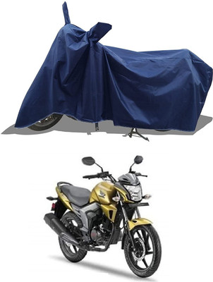 AASHTIK MART Two Wheeler Cover for Honda(Dazzler, Blue)