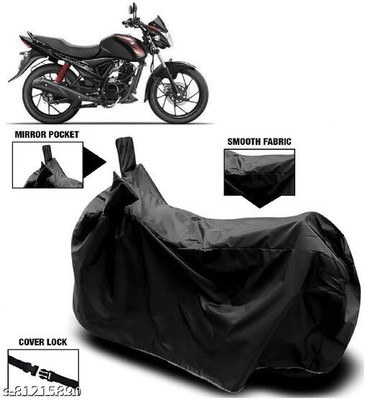 KEDIT Two Wheeler Cover for Suzuki(Sling Shot Plus, Black)