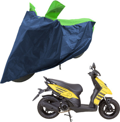 RiderShine Two Wheeler Cover for Aprilia(Storm 125, Blue, Green)