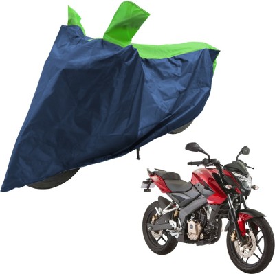 RiderShine Two Wheeler Cover for Bajaj(Pulsar 150, Blue, Green)