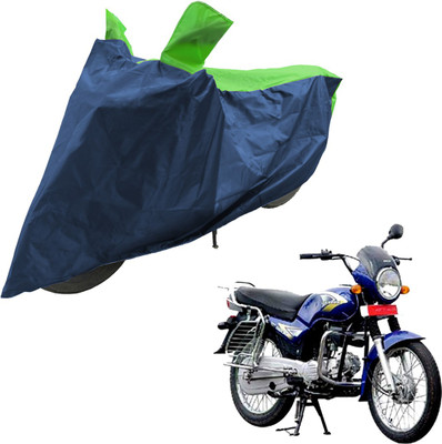 RiderShine Two Wheeler Cover for Kinetic(Boss, Blue, Green)
