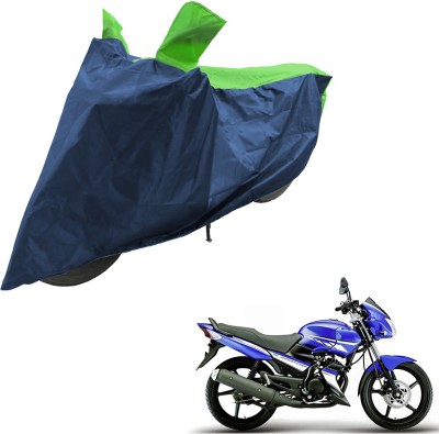 RiderShine Two Wheeler Cover for Yamaha(Gladiator RS, Blue, Green)