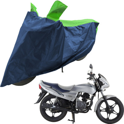 RiderShine Two Wheeler Cover for LML(Freedom DX, Blue, Green)