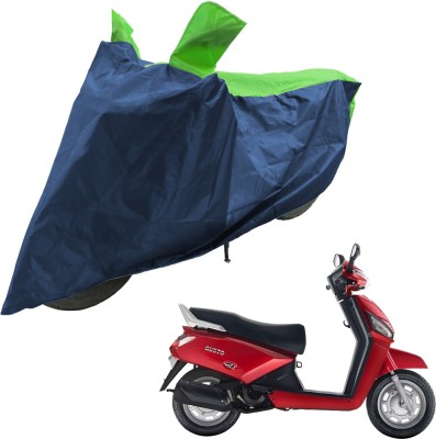 RiderShine Two Wheeler Cover for Mahindra(Gusto, Blue, Green)