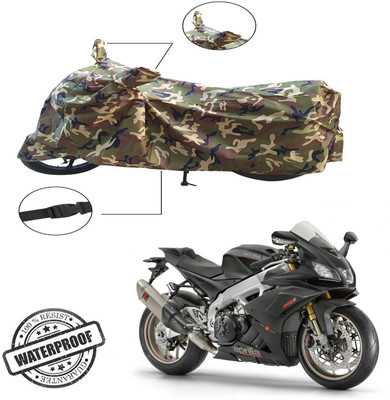 ABS AUTO TREND Two Wheeler Cover for Aprilia(RSV4, Green, Multicolor)