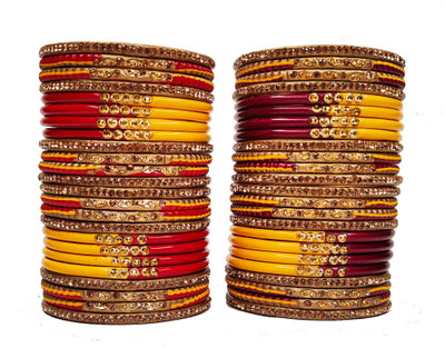 Lahthi Wala Lac Bangle Set(Pack of 48)