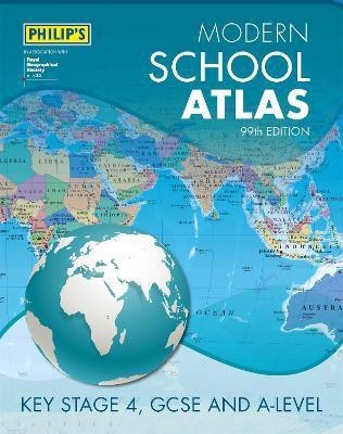 Philip's Modern School Atlas 99th Edition(English, Paperback, Philip's Maps)