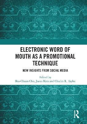 Electronic Word of Mouth as a Promotional Technique(English, Paperback, unknown)