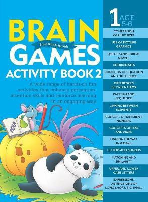 Brain Games for Kids : Brain Games Activity Book Level 1 : Book-2(English, Paperback, Om Books Editorial Team)