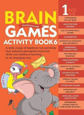 Brain Games for Kids : Brain Games Activity Book Level 1 : Book-6(English, Paperback, Om Books Editorial Team)