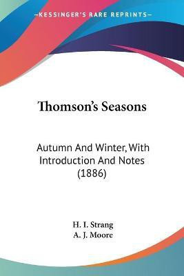 Thomson's Seasons(English, Paperback, unknown)