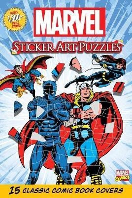 Marvel Sticker Art Puzzles(English, Paperback, Editors of Thunder Bay Press)