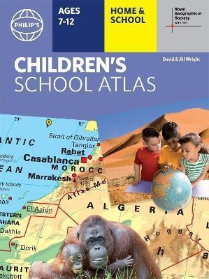 Philip's RGS Children's School Atlas(English, Hardcover, Wright David)