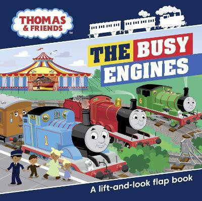 Thomas & Friends Busy Engines Lift-the-Flap Book(English, Board book, Farshore)