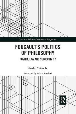 Foucault's Politics of Philosophy(English, Paperback, Chignola Sandro)