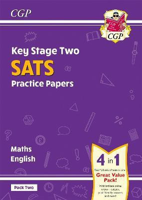 KS2 Maths & English Year 6 SATS Practice Papers: Pack 2 - for 2026 (with free Online Extras)(English, Mixed media product, CGP Books)