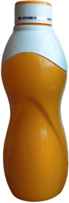 salvusappsolutions Design Plastic Orange Color Water Bottle, Unbreakable & Leakproof ,1 Pc ,10.5X3 1000 ml Bottle(Pack of 1, Orange, Plastic)