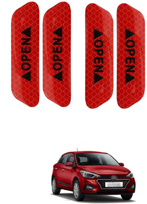 PECUNIA Plastic Car Door Guard(Blue, Pack of 4, Hyundai, Elite i20)