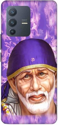 NDCOM Back Cover for Vivo V23 5G Sai Baba Print Printed(Multicolor, Hard Case, Pack of: 1)