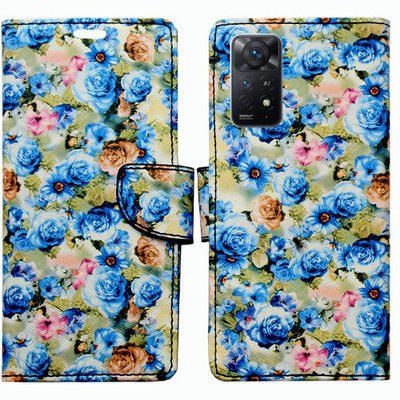 Realgo Flip Cover for Mi Redmi Note 11 Pro 5G(Blue, Pack of: 1)