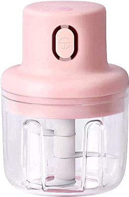 REPLEX Mini Garlic Chopper, Portable Chopper, Mini Food Processor Chopper Meat Grinder Electric Vegetable Chopper(1 x mini garlic chopper)