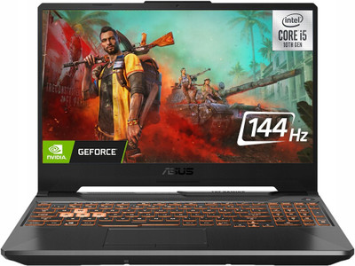 ASUS TUF Gaming F15 Core i5 10th Gen – (8 GB/1 TB SSD/Windows 11 Home/4 GB Graphics/NVIDIA GeForce GTX 1650/144 Hz) FX506LH-HN310W Gaming…