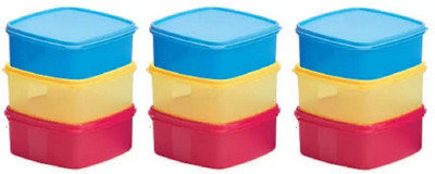 VARMORA Plastic Utility Container  - 1000 ml(Pack of 9, Multicolor)