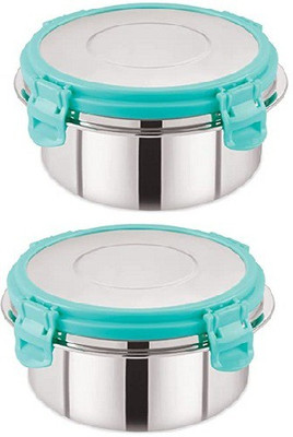 YASHODEEP PLASTIC Steel Utility Container  - 500(Pack of 2, Blue)