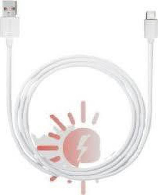 GIONEE USB Type C Cable 1 m GCR2C(Compatible with MOBILE, White)