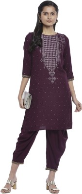 Rangmanch by Pantaloons Women Kurta Patiala Set