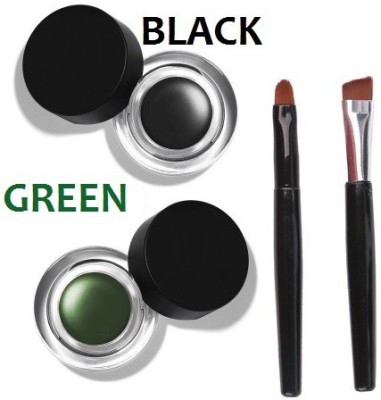 GFSU LONG WEAR GEL EYELINER 24 HOURS 8 g(BLACK, GREEN)