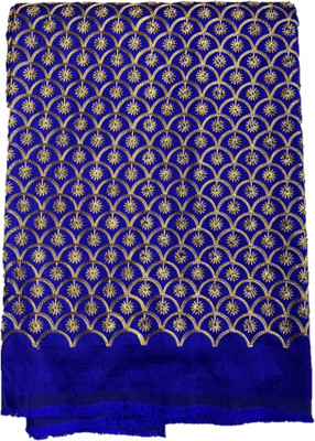 Shantuba Textile Silk Blend Embroidered Blouse Material