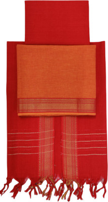 SHREE MAHAVEER HANDLOOMS Cotton Blend Printed Salwar Suit Material