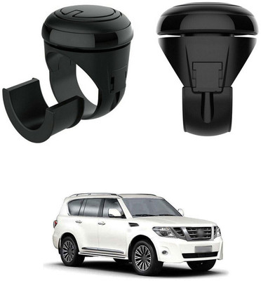 PRTEK Plastic Car Steering Knob(Black)