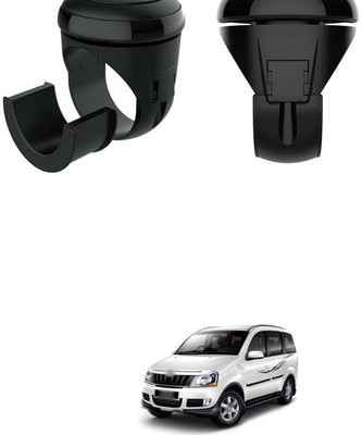PRTEK Plastic Car Steering Knob(Black)