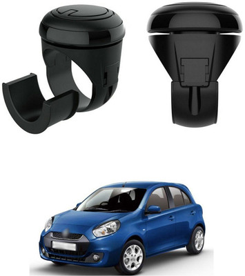 PRTEK Plastic Car Steering Knob(Black)
