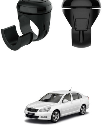 PRTEK Plastic Car Steering Knob(Black)