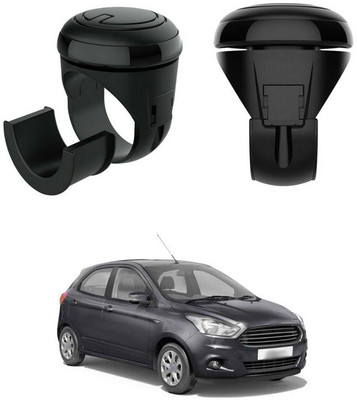 PRTEK Plastic Car Steering Knob(Black)