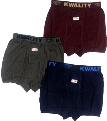 mishu Brief For Boys(Brown Pack of 3)