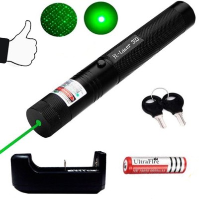 GOOD FRIENDS Green Laser Presentation Pen with Extra Disco Light Effect(650 nm, Green)