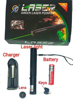 Niavaa New Ultra Powerful 5 Pattern Laser Pointer Light(650 nm, Green)