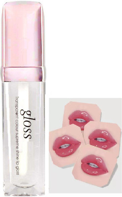 YAWI Beauty High Shine Lip Gloss, Glossy Matte Finish(6 ml, WHITE)