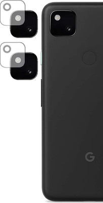 EJZAT Back Camera Lens Glass Protector for Google Pixel 4a CAMERA tempered(Pack of: 2)