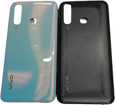 Spares4ever Vivo Y19 White Back Panel(White)