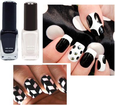 THTC Pro Smooth & Perfect Finish Quick-dry Formulated Dull Matte Nail Polish MULTI COLOR(Pack of 2)