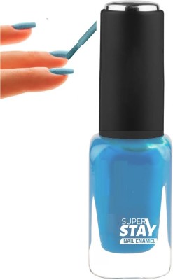 GFSU HIGH PIGMENTED LONG STAY VELVET DULL MATTE SKY BLUE NAIL PAINT SKY BLUE