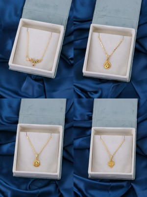 BRANDSOON Beads Gold-plated Plated Brass Chain