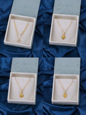 BRANDSOON Beads Gold-plated Plated Brass Chain